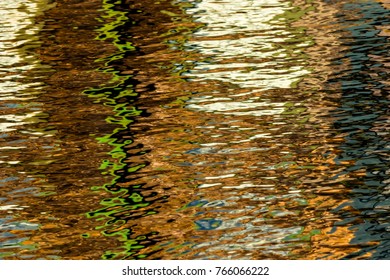 Abstract water reflection