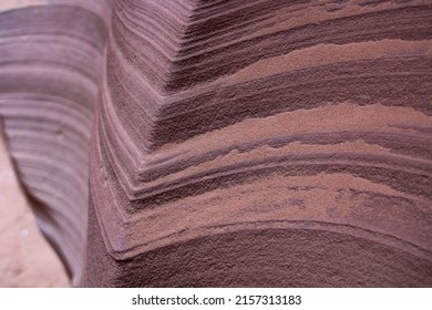 An Abstract Wavy Sandy Dune Background
