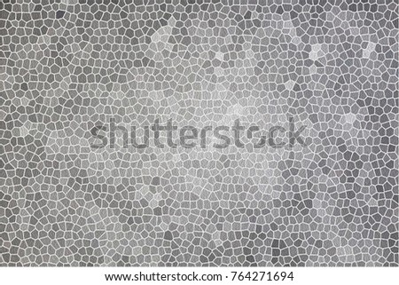Abstract wavy seamless geometrical pattern with grey brush stroke texture on a white background. Floor tile, wallpaper, wrapping paper, page fill in Mediterranean ceramic mosaic style