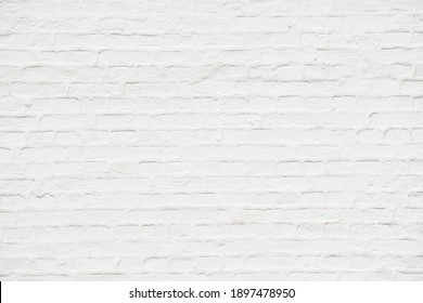 Abstract weathered textured  white brick wall background