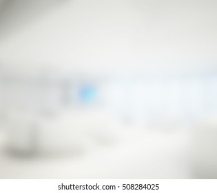 Abstract White Blur Interior Background Stock Photo 508284025 ...