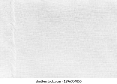 Abstract White Fabric Cloth Texture Canvas Stock Photo 1296304855 ...