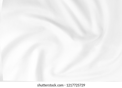 Abstract White Fabric Texture Background Wavy Stock Photo 1217725729 ...