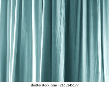 Abstract White And Grey Geometric Background, Background Texture Of Curtains With Sheer Fabric Sunlight Can Pass Through