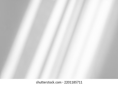 Abstract white studio background for product presentation. Wall with shadows of window. Display product with blurred backdrop. - Shutterstock ID 2201185711