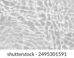 Abstract white transparent water shadow surface texture natural ripple background