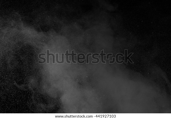 Abstract\
white water vapor on a black background. Texture. Design elements.\
Abstract art. Steam the humidifier. Macro\
shot.