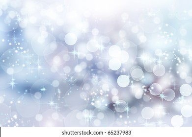 Abstract Winter Background Abstract Bokeh