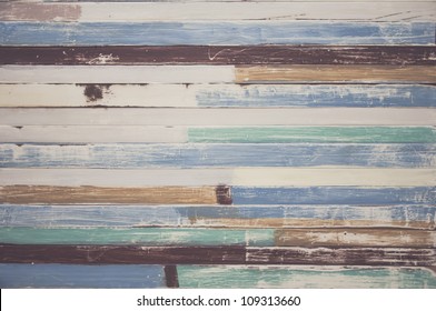 Abstract Wood Texture Background Colorful