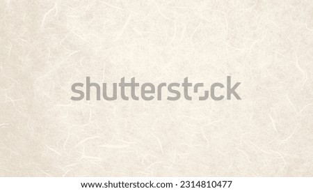Abstract yellow Japanese paper texture for the background.
Mulberry paper craft beige color pattern seamless. 
Top view.