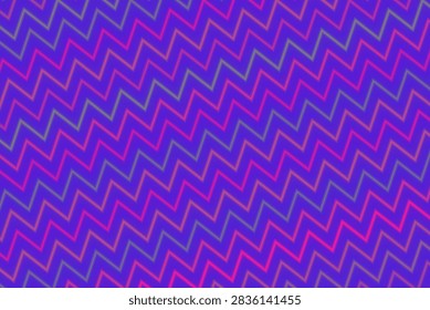 An abstract zigzag pattern featuring bright purple pink and blue colors, suitable for backgrounds and design projects.