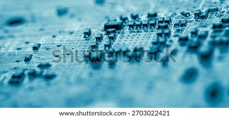 Abstract,close up of Mainboard Electronic background.
(logic board,cpu motherboard,circuit,system board,mobo)