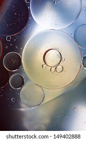 Abstraction, Oil Bubbles In Water