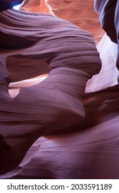 Abstraction From A Slot Canyon On The Navajo Reservation