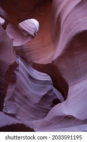 Abstraction From A Slot Canyon On The Navajo Reservation