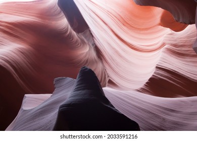 Abstraction From A Slot Canyon On The Navajo Reservation