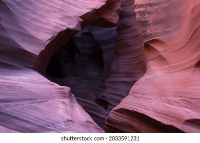 Abstraction From A Slot Canyon On The Navajo Reservation