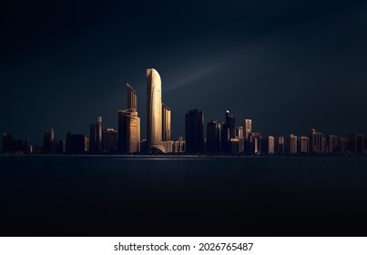 Abu Dhabi Corniche Fine Art Photograpy - Shutterstock ID 2026765487