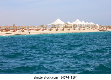 Abu Dhabi, Sir Bani Yas island. Sea beach, United Arab Emirates (UAE).  - Shutterstock ID 1437441194