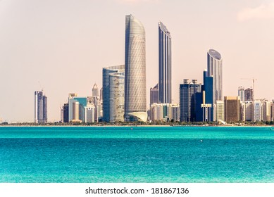 Abu Dhabi Skyline, United Arab Emirates