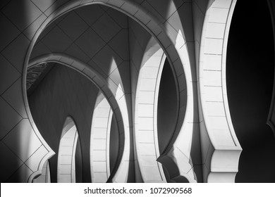 Abu Dhabi UAE Architecture Mosque - Powered by Shutterstock