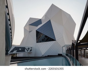 Abu Dhabi, UAE - May 4, 2022: Photo Of Ferrari World Abu Dhabi Mostly Indoors Theme Park Located On Yas Island 