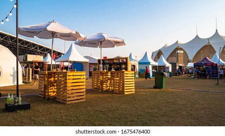 Abu Dhabi, UAE - November 10, 2019: Taste Of Abu Dhabi-The Capital’s Favorite Food, Drink And Music Festival And Is Set To Be Even More Memorable And Entertaining Than Ever Before!