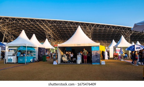 Abu Dhabi, UAE - November 10, 2019: Taste Of Abu Dhabi-The Capital’s Favorite Food, Drink And Music Festival And Is Set To Be Even More Memorable And Entertaining Than Ever Before!