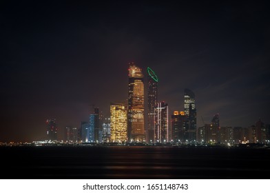 Abu Dhabi, United Arab Emirates October 10, 2017: Glass skyscrapers and a city skyline - Shutterstock ID 1651148743