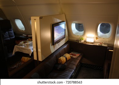 Airbus A380 First Class Images Stock Photos Vectors Shutterstock