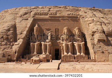 Abu Simbel Temple of Ramesses II, Egypt
