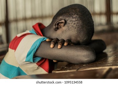 Abuja/Nigeria. July 27 2017
A Documentary Series Of Some Of The Kids That Fled Their States And Regions After The Boko Haram Army Invaded Their Territories And Now They Camp For Safety At The IDP Camp