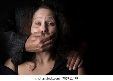 Similar Images, Stock Photos & Vectors of concept of domestic violence ...