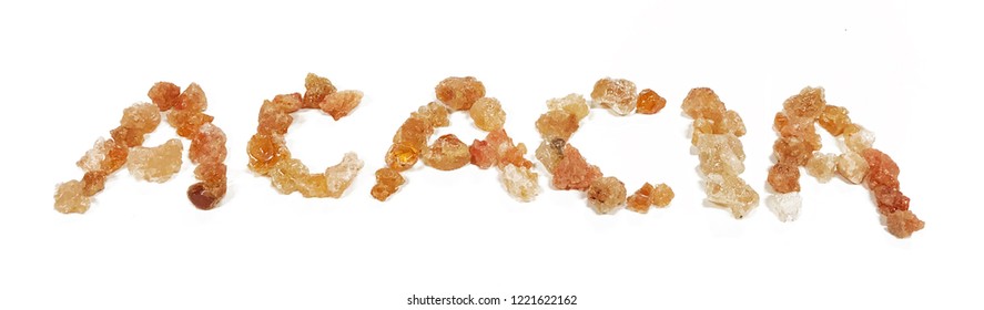acacia gum arabic letter