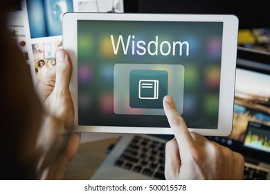 Academic E-Learning Education Online Application Concept