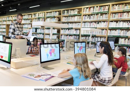 Academic School Children E-learning Geography Concept