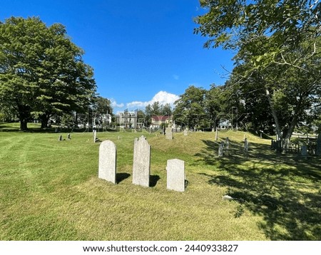 The Acadian Cemetery at Fort Anne and Charles Fort in Nova Scotia.