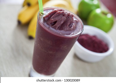 Acai Berry Smoothie High In Antioxidants