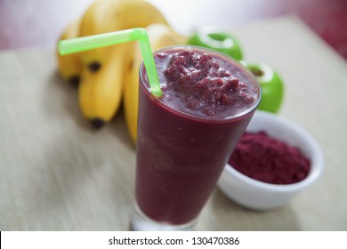 Acai Berry Smoothie High In Antioxidants