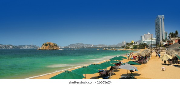 Acapulco beach view
