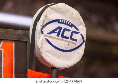 ACC - November 10th, 2018 - NCAA College Football Georgia Tech Host University Of Miami At Bobby Dodd Stadium In Atlanta Georgia - USA 