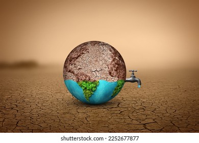 Accelerating Change - World Water Day Concept. Every Drop Matters. GROUNDWATER - MAKING THE INVISIBLE VISIBLE. Water day 2022 concept. World Earth day, environment day, and global warming concept.