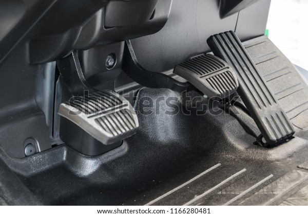 Accelerator, brake pedal and accelerator pedal\
of Forklift