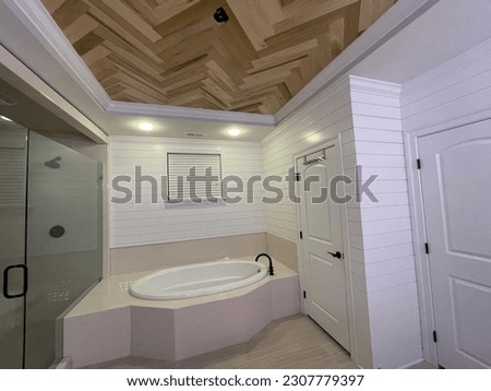 Accent wall, board and batten 
