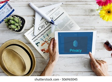 Access Connection Internet Technology Concept