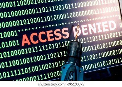 access denied to hacker try to access computer system - Powered by Shutterstock - Get 15% off with code: PIKWIZARD15