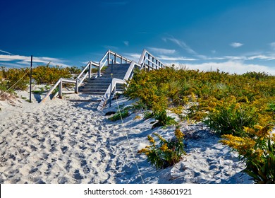 Access Trail To Crane Beach, Ipswich, Massachusetts, USA 