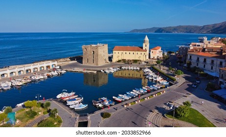 Acciaroli Pollica Cilento From Drone