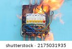 Accident involving electrics, fire caused by electrical faults include old unsafe fuse board.