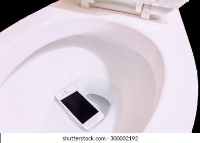 Accident, Smart Phone Wet Fell In The Toilet Bowl. 